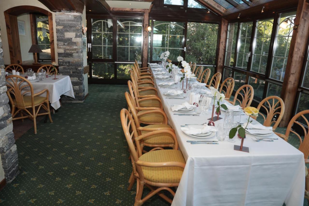 Hotel-Restaurant Le Mont Paisible, Crans-Montana Exterior foto